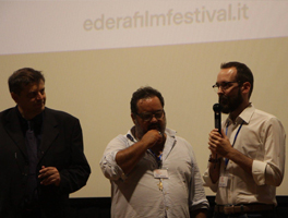 Alex Scarpa at the Edera Film Festival